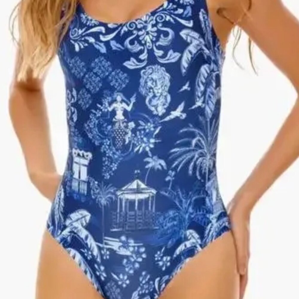 Agua Bendita Tales One Piece Swim Size Medium